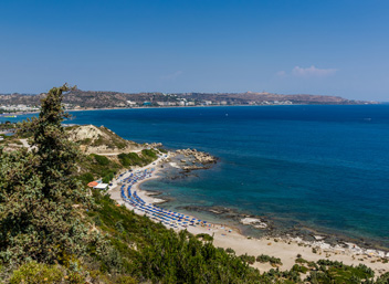 Faliraki beach